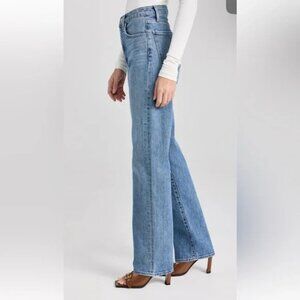 Joe's Jeans Medium Blue Straight Leg High-Rise Jeans